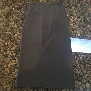RAFAELLA vintage stretch maxi skirt.